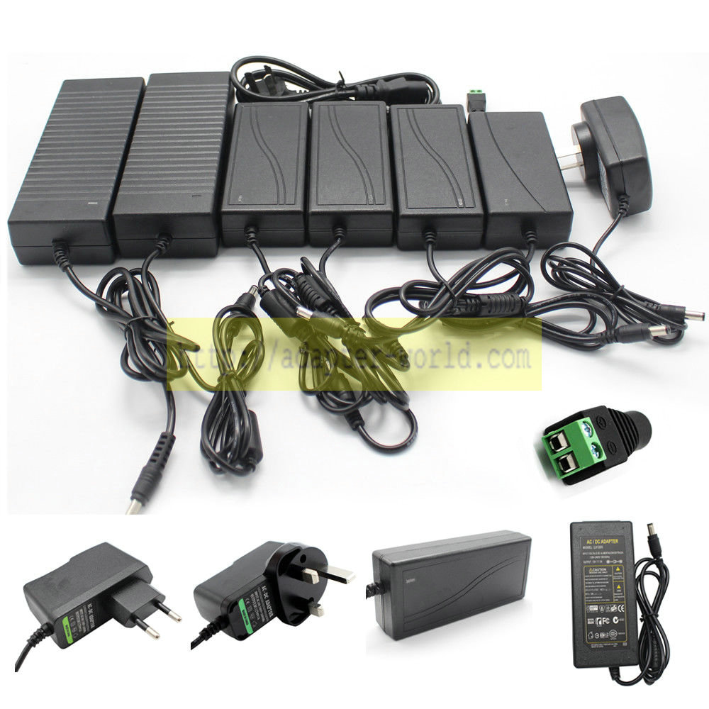 *Brand NEW*Transformer Adapter AC100-240V TO DC12V 24V 1A2A3A5A6A7A8A10A LED Power Supply